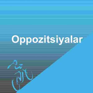 Oppozitsiyalar