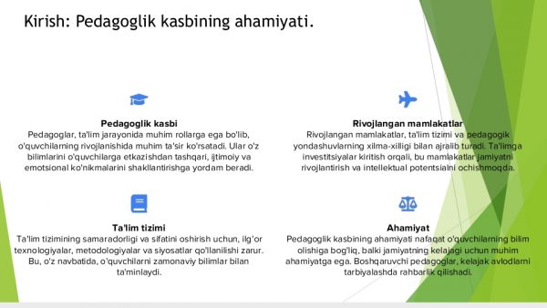 Osiyoning rivojlangan mamlakatlarida pedagoglik kasbi va unga qo'yiladigan talablarning xilma-xilligi - Image 3