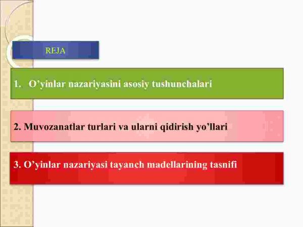 O'yinlar nazariyasi va o'zaro hamkorliklarni madellashtirish - Image 2