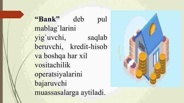 O'zbekiston Respublikasida bank tizimi va boshqa kredit muassasalari - Image 3