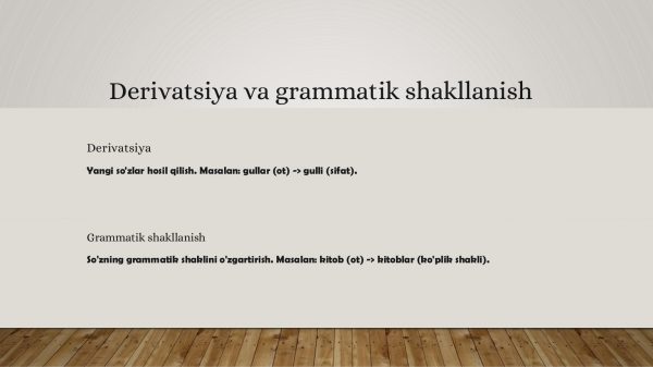 O'zbek derivatsiyasi va so'z yasalishi - Image 3