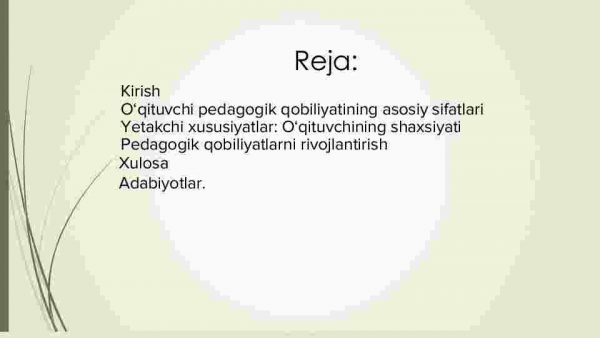O'qituvchi pedagogik qobiliyatining asosiy sifatlari va yetakchi xususiyatlari - Image 2