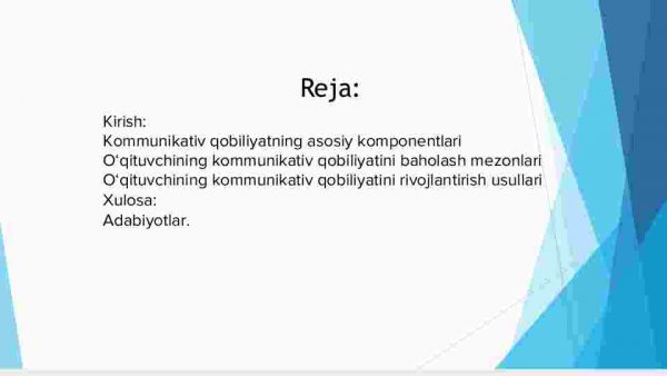 O'qituvchining kommunikativ qobiliyatini rivojlantirishga qo'yiladigan talablar - Image 2
