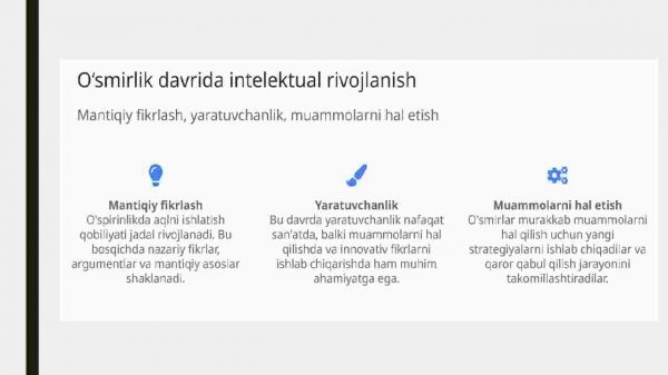 O'smirlik davrida bilish jarayonlarini rivojlanishi - Image 3
