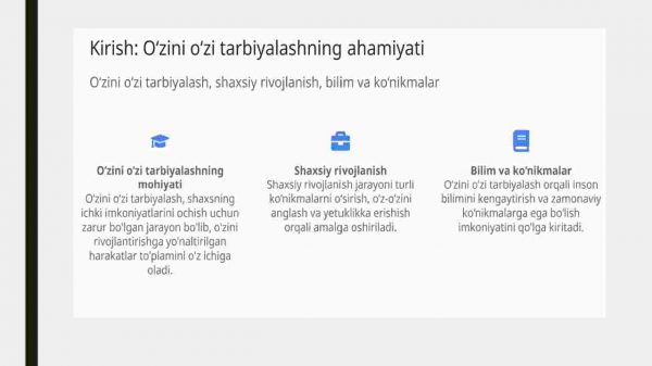 O'zini o'zi tarbiyalash - Image 2