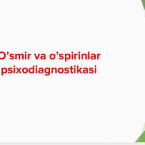 O'smir va o'spirinlar psixodiagnostikasi