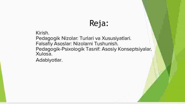 Pedagogik nizolar va ziddiyatlarning falsafiy, pedagogik-psixologik tasnifi - Image 2