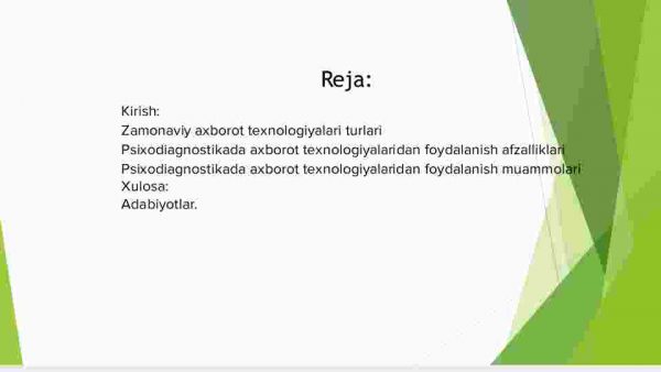 Psixodiagnostikada zamonaviy axborot texnologiyalaridan foydalanish muammolari - Image 2