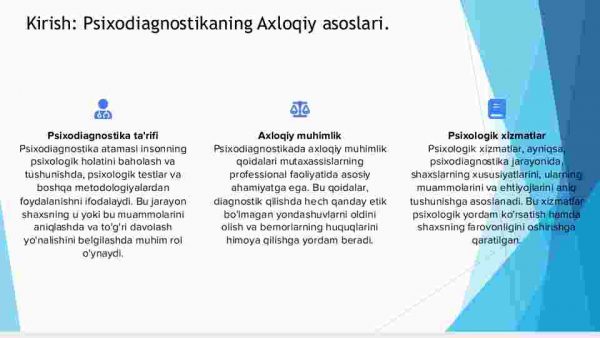 Psixodiagnostikaning professional axloqiy asoslari - Image 3