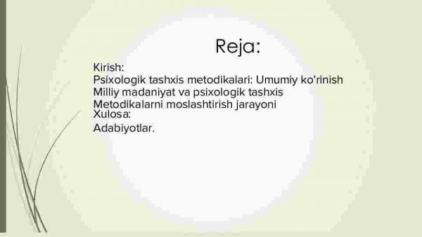 Psixologik tashxis metodikalarni milliy madaniy muhitga moslashtirish muammolari - Image 2