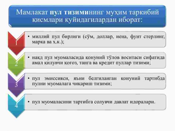 Pul - kredit tizimi. Banklar va ularning bozor iqtisodiyotidagi roli - Image 4