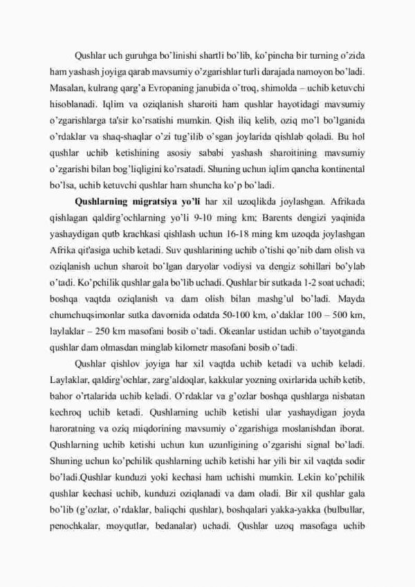 Qushlar ekologiyasi - Image 3