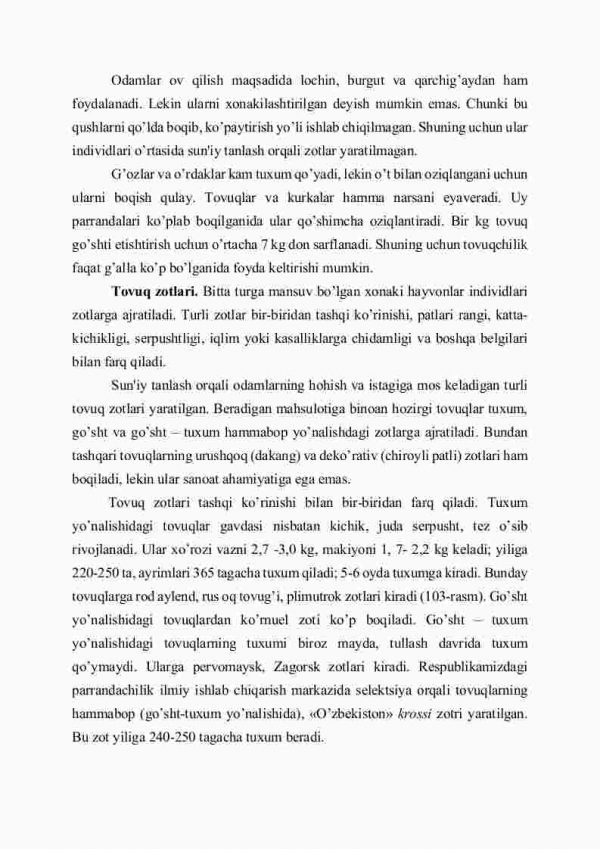 Qushlarning ahamiyati, parrandachilik - Image 3