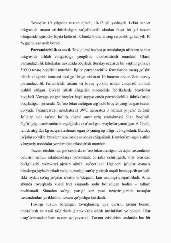 Qushlarning ahamiyati, parrandachilik - Image 4
