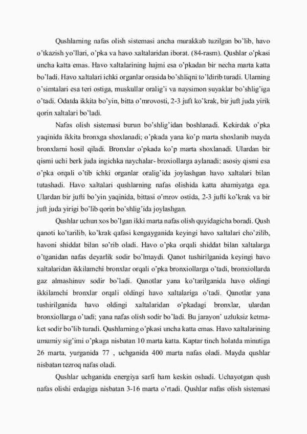 Qushlarning ichki tuzilishi - Image 3