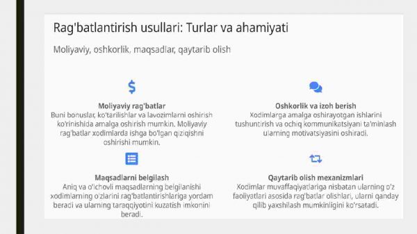 Rag'batlantirish va jazolash usullari - Image 4