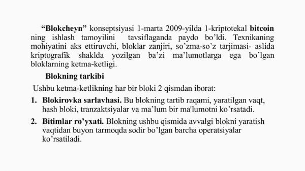 Raqamli iqtisodiyotda blokchyeyn va kriptovalyutalar texnologiyalari - Image 4