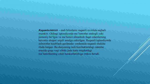 Raqamli iqtisodiyot - taraqqiyot kaliti - Image 3
