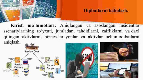Riskni sifat va miqdor ko'rsatkichini baholash - Image 3