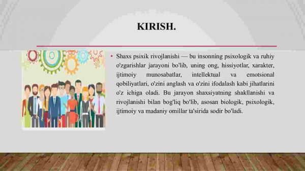 Shaxs psixik rivojlanishini bosqichlari - Image 3