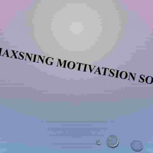 Shaxsning motivatsion sohasi