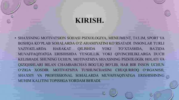 Shaxsning motivatsion sohasi - Image 3
