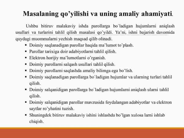 Doimiy saqlanadigan parollarga bo'ladigan hujumlarni aniqlash ularni tahlil qilish - Image 4