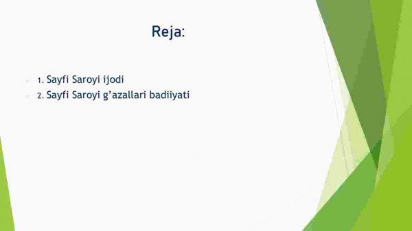Sayfi Saroyi ijodi. “Gulistoni bit – turkiy” asari haqida - Image 2