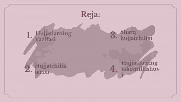 Hujjatchilik tarixi. Sharq hujjatchiligi - Image 2