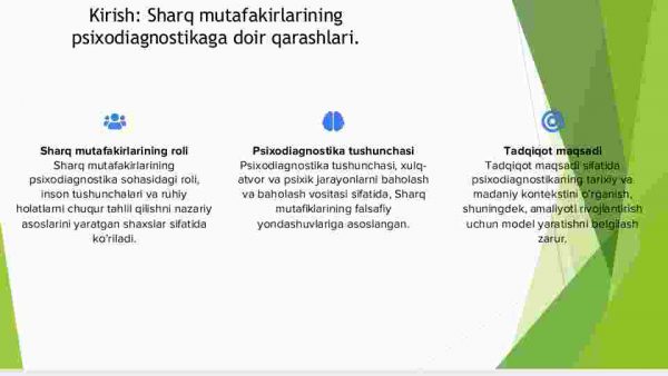 Sharq mutafakirlarining asarlarida psixodiagnostikaga doir qarashlar - Image 3