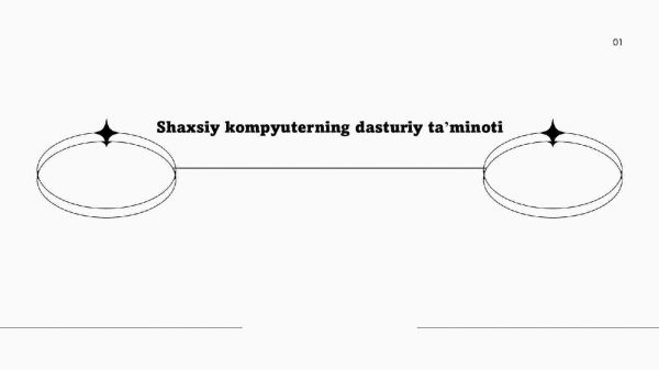 Shaxsiy kompyuterning dasturiy ta'minoti