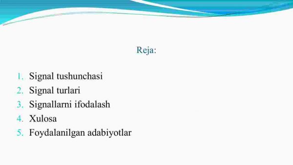 Signal va signallarga ishlov berishning qo'llanilish sohasi - Image 2