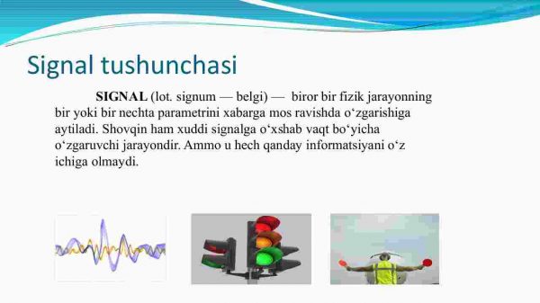 Signal va signallarga ishlov berishning qo'llanilish sohasi - Image 3
