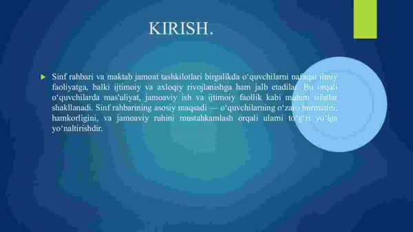 Sinf rahbarining sinf  jamosini jipislashtirishda maktab jamoat tashkilotlari bilan olib boriladigan ishlar - Image 3