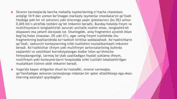 Sinxron raqamli ierarxiya tolali optik aloqa tizimlari - Image 4