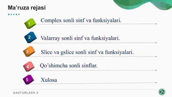 Sonli sinflar bilan ishlash - Image 2