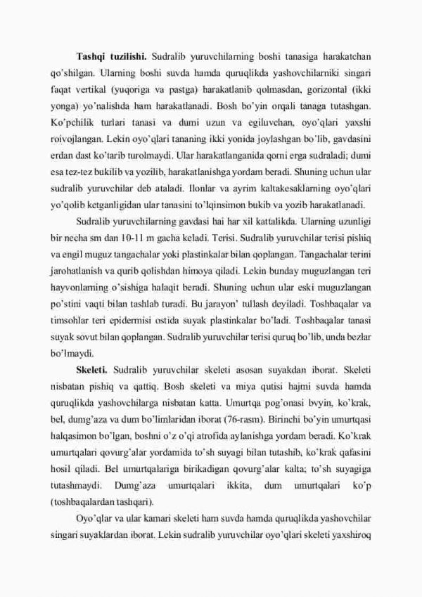 Sudralib yuruvchilarning tashqi va ichki tuzilishi - Image 2