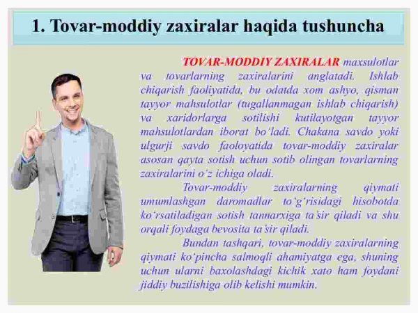Tovar - moddiy zaxiralar hisobi - Image 4