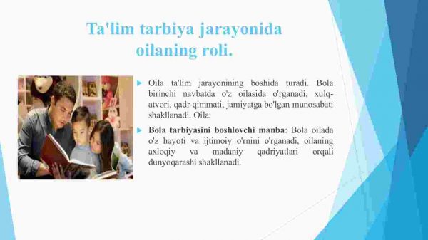 Ta'lim tarbiya jarayonida oila, mahalli va ta'lim muassasi hamkorligi - Image 4