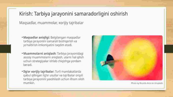 Tarbiya jarayonini samaradorligini oshirishda ilg’or xorijiy tajribalar - Image 3