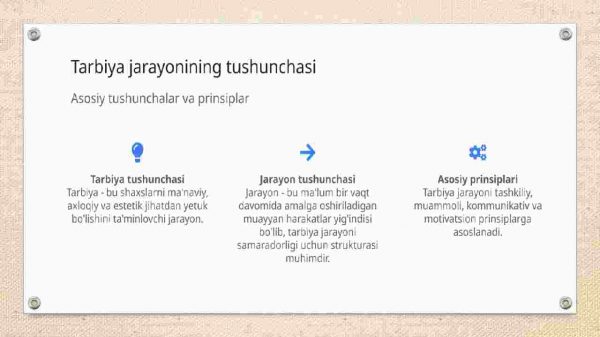 Tarbiya jarayonini tashkil etish shakllari - Image 4