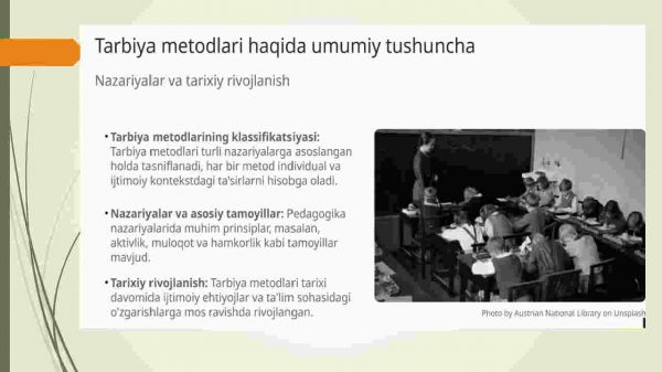 Tarbiya metodlarining o'zaro aloqadorligi va birligi - Image 4