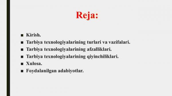 Tarbiya texnologiyalari - Image 2