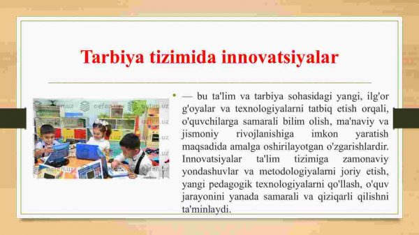 Tarbiya tizimida innovatsiyalar - Image 4