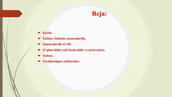 Tarbiya tizimida samaradorlikka erishish usullari - Image 2