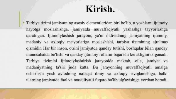 Tarbiya tizimini ijtimoiylashtirish - Image 3