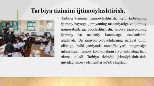 Tarbiya tizimini ijtimoiylashtirish - Image 4