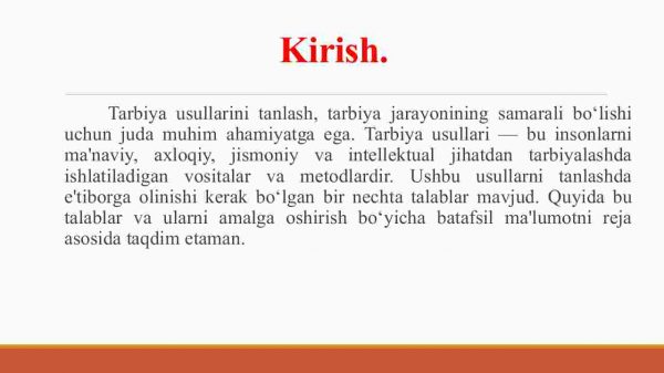 Tarbiya usullarini tanlashga qo‘yiladigan talablar - Image 3