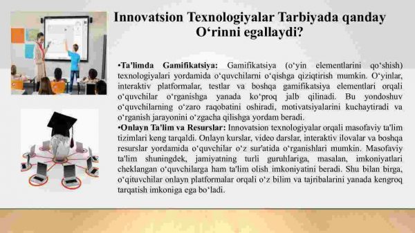 Tarbiyada innovatsion texnologiyalarning o‘rni - Image 4