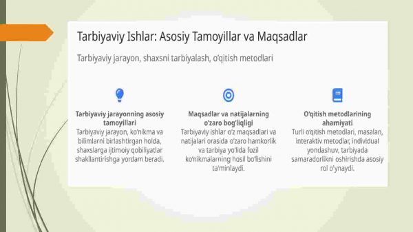 Tarbiyaviy ishlarni amalga oshirishda pedagogik mahoratning o‘rni - Image 4
